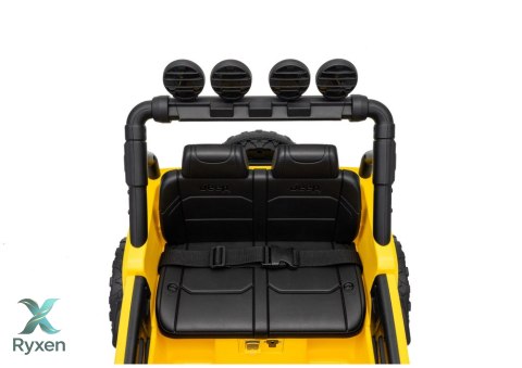 Pojazd Na Akumulator Jeep Rubicon DK-JWR558 24V Żółty