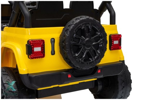 Pojazd Na Akumulator Jeep Rubicon DK-JWR558 24V Żółty