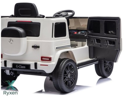 Pojazd Na Akumulator Mercedes G 4x4 24V 2580 Biały