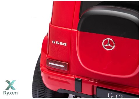 Pojazd Na Akumulator Mercedes G 4x4 24V 2580 Czerwony