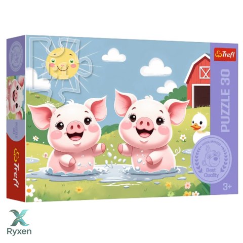 Puzzle - 30 - Wesołe życie na wsi - Trefl 18334