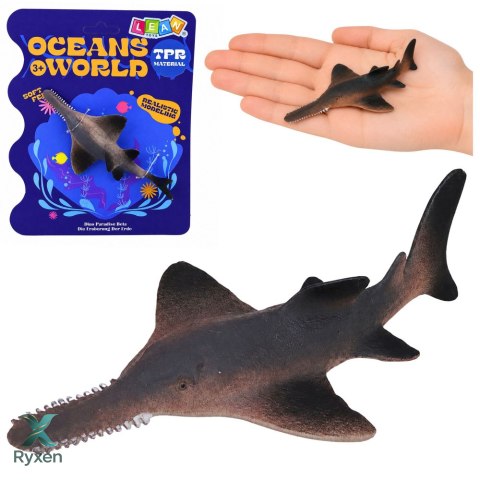 Ryba Gumowa Miecznik Figurka Rozciągliwa Realistyczna Ryba Oceaniczna 15cm