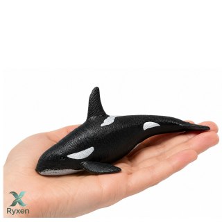 Ryba Gumowa Orka Figurka Rozciągliwa Realistyczna Ssak Morski 17,5 cm