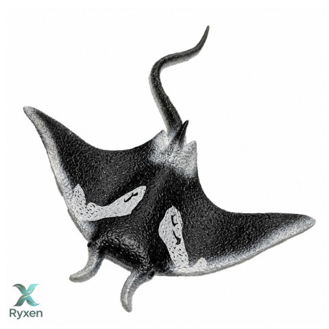 Ryba Gumowa Płaszczka Figurka Rozciągliwa Realistyczna Ryba Oceaniczna 13cm
