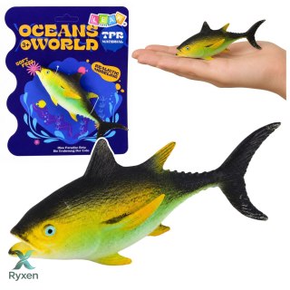Ryba Gumowa Tuńczyk Figurka Rozciągliwa Realistyczna Ryba Oceaniczna 14 cm