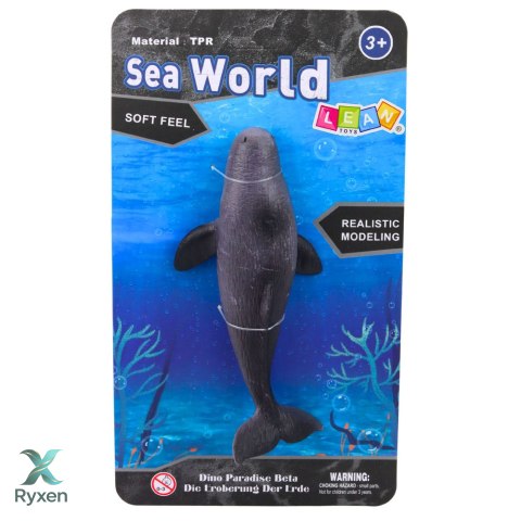 Ryba Gumowa Waleń Figurka Rozciągliwa Realistyczna Ssak Morski 18cm