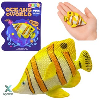 Ryba Miedziana Gumowa Motylkowa Figurka Rozciągliwa Realistyczna 10cm