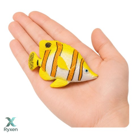 Ryba Miedziana Gumowa Motylkowa Figurka Rozciągliwa Realistyczna 10cm