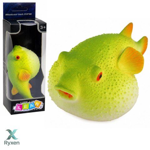 Ryba Rozdymka Gumowa Figurka Rozciągliwa Realistyczna Ryba Oceaniczna 12cm
