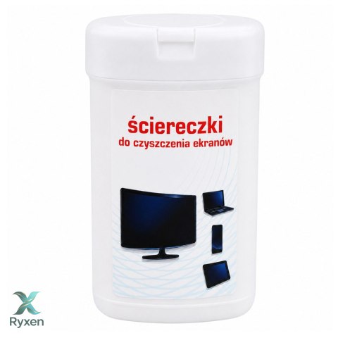 Ściereczki Do Czyszczenia Monitorów Ekranów Telefonów Komputera 100 szt.