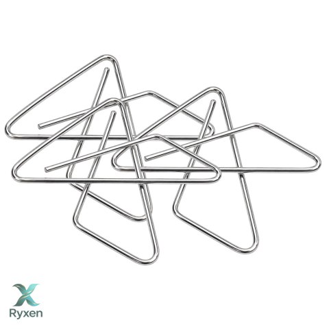 Spinacze Krzyżowe Motyle Metalowe Do Dokumentów Biurowe 32 mm 50 szt.