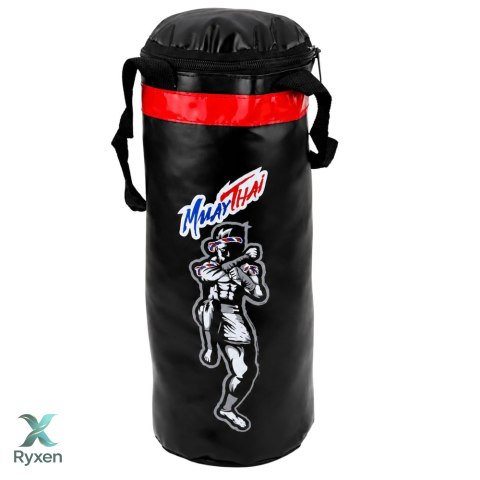 Worek Bokserski Dla Dzieci Zestaw Do Ćwiczeń Rękawice MUAY THAI 55x17cm M