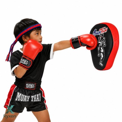 Zestaw Sportowy Bokserski Rękawice Łapa Treningowa 2w1 MUAY THAI