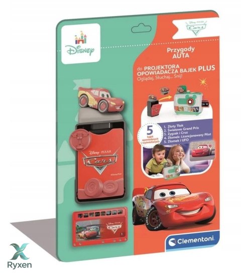 Bajki Do Projektora DISNEY PLUS Auta Język Polski Clementoni 50460