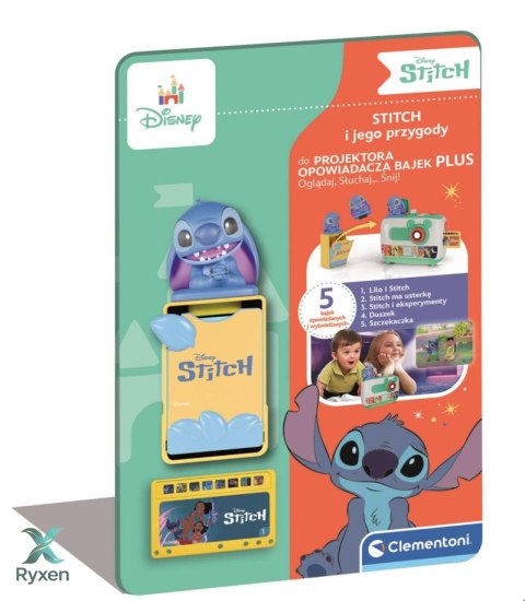 Bajki Do Projektora DISNEY PLUS Stitch Język Polski Clementoni 50457
