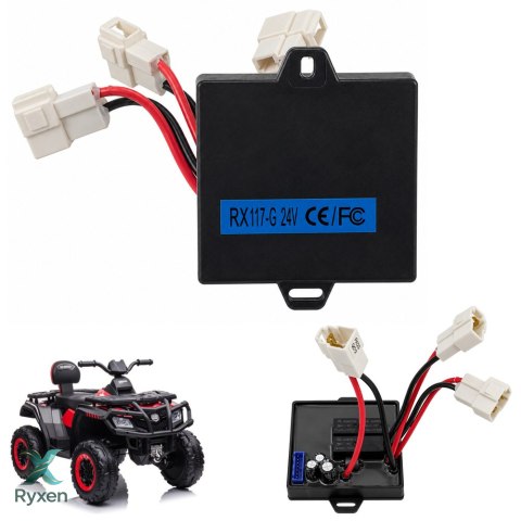 Centralka RX117-G Do Pojazdu Na Akumulator S615 24V