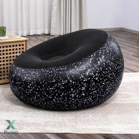 Fotel Dmuchany Siedzisko Czarny Inflate A Chair Bestway 75153