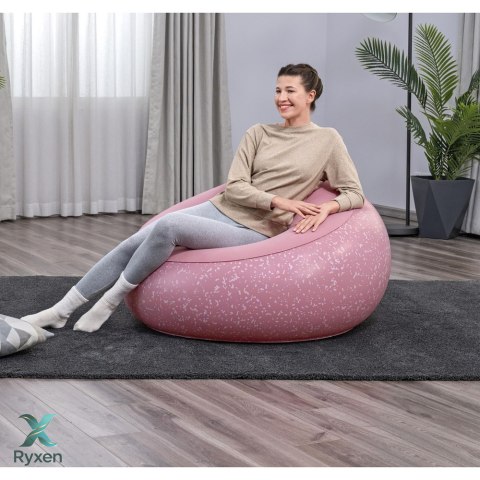 Fotel Dmuchany Siedzisko Różowy Inflate A Chair Bestway 75155