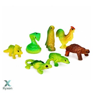 Magiczne Jajo Wykluwający Się Dinozaur W Wodzie Jajko Białe 6,5 CM