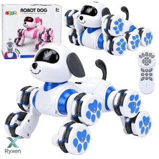 Pies Robot Zdalnie Sterowany RC 8 Kół Drift 360° Akrobacje Niebieski