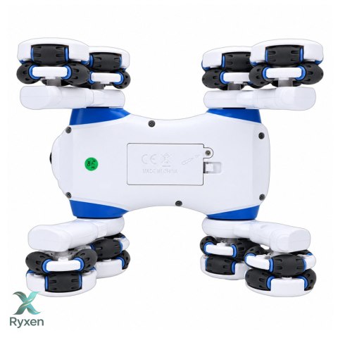 Pies Robot Zdalnie Sterowany RC 8 Kół Drift 360° Akrobacje Niebieski