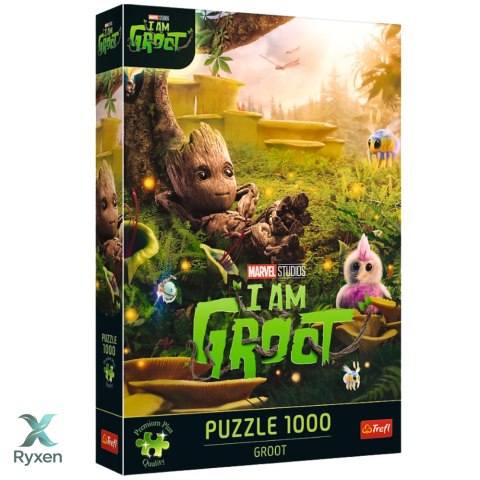 Puzzle - 1000 - Premium Plus - Marvel - I am Groot - Trefl 10834
