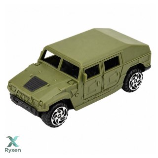 Zestaw Wojskowy Militarny Żołnierzyki Czołg Pojazd Armata 13 el.