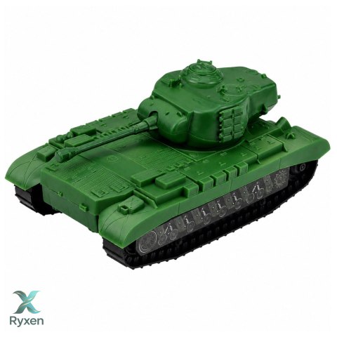 Zestaw Wojskowy Militarny Żołnierzyki Czołg Pojazd Armata 13 el.