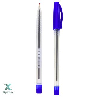 Długopis Z Zatyczką Niebieski Tusz Wkład Końcówka 0.7mm