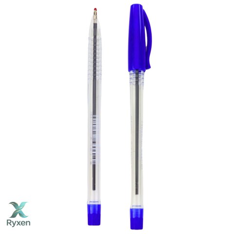 Długopis Z Zatyczką Niebieski Tusz Wkład Końcówka 0.7mm