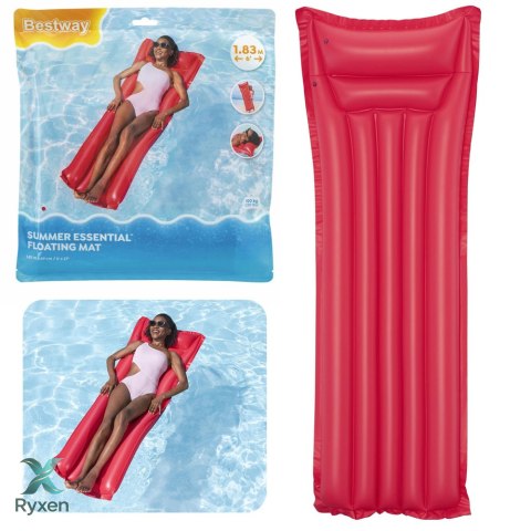 Dmuchany Materac Do Pływania Różowy 183 x 69 cm Bestway 44007