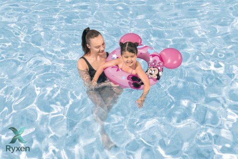 Koło Do Pływania z Uszami Myszka Minnie 74 cm x 76 cm Bestway 9102N