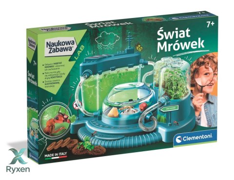 Naukowa Zabawa Laboratorium Świat Mrówek Habitat Mrówek Język Polski Clementoni 50394