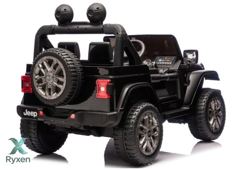 Pojazd Na Akumulator Jeep Rubicon 4x4 DK-JWR556 4x200W 24V Czarny