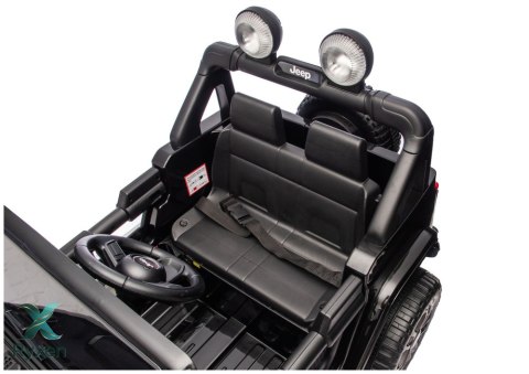 Pojazd Na Akumulator Jeep Rubicon 4x4 DK-JWR556 4x200W 24V Czarny