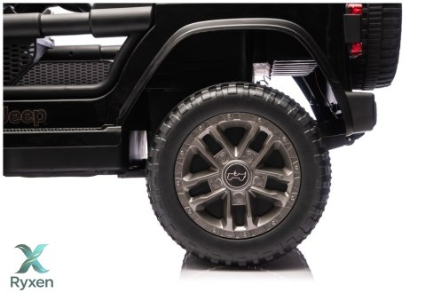Pojazd Na Akumulator Jeep Rubicon 4x4 DK-JWR556 4x200W 24V Czarny