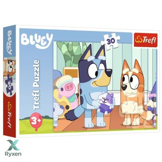 Puzzle - 30 - Z Bluey zawsze jest wesoło - Trefl 18324