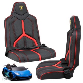 Siedzisko Fotel Ekoskóra Do Pojazdu Na Akumulator A8803 Lamborghini XXL