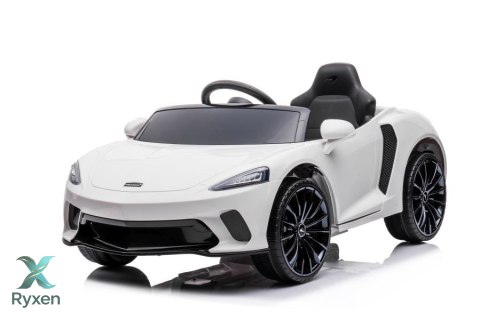 Auto Na Akumulator McLaren GT 12V Pilot Światła LED MP3 Biały