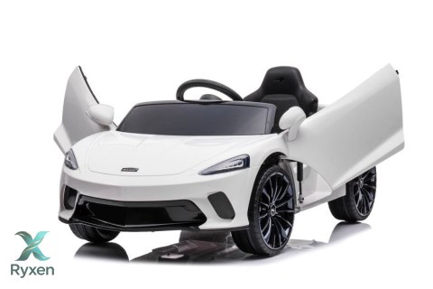 Auto Na Akumulator McLaren GT 12V Pilot Światła LED MP3 Biały