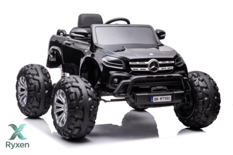 Auto Na Akumulator Mercedes DK-MT950 4x4 Czarny Lakierowany