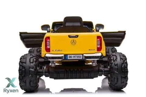 Auto Na Akumulator Mercedes DK-MT950 4x4 Złoto-Żółty Lakierowany