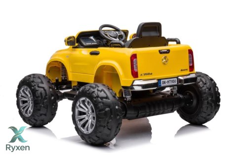 Auto Na Akumulator Mercedes DK-MT950 4x4 Złoto-Żółty Lakierowany