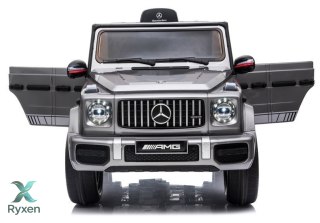 Auto na Akumulator Mercedes G63 AMG Srebrny Lakierowany BBH-002