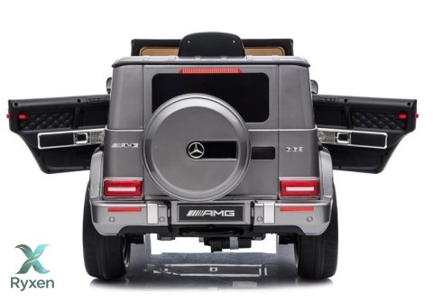Auto na Akumulator Mercedes G63 AMG Srebrny Lakierowany BBH-002