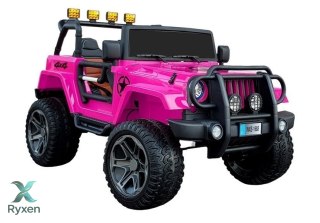 Auto na Akumulator WXE-1688 4x4 Różowy STRONG