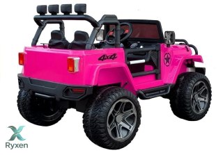 Auto na Akumulator WXE-1688 4x4 Różowy STRONG