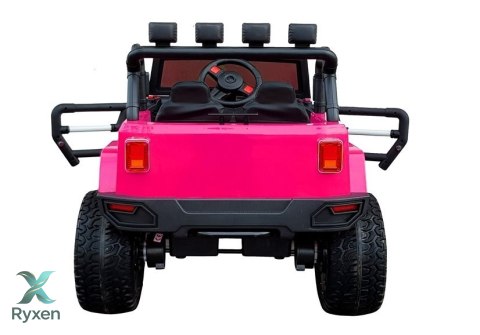 Auto na Akumulator WXE-1688 4x4 Różowy STRONG