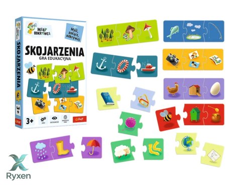 Gra edukacyjna Skojarzenia Mały Odkrywca Trefl 02808