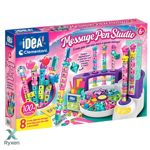 Idea Art Fabryka Długopisów z Wiadomością Literki Clementoni 18211